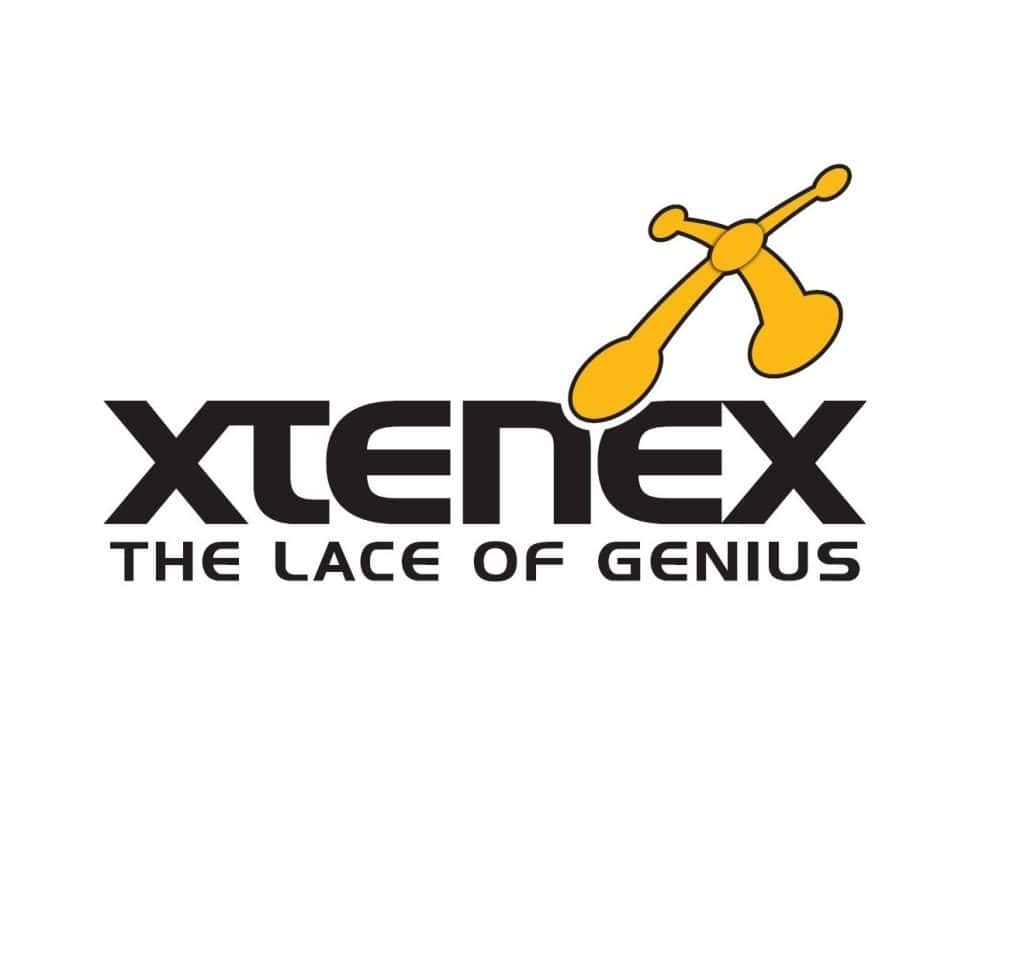 xtenex laces logo triathlon schnuersenkel